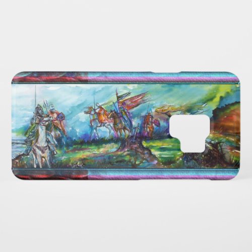 RIDERS IN THE STORM Medieval Knights Blue Case_Mate Samsung Galaxy S9 Case