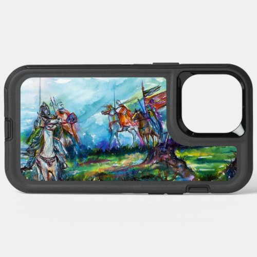 RIDERS IN THE STORM Medieval Knights Horseback   iPhone 13 Pro Max Case