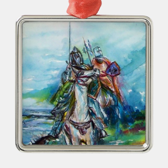 RIDERS IN THE STORM METAL ORNAMENT (Front)