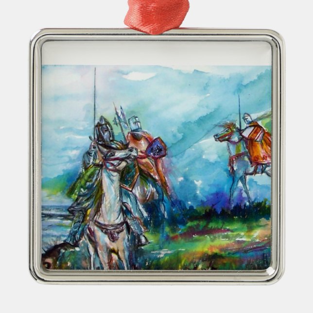 RIDERS IN THE STORM METAL ORNAMENT (Front)