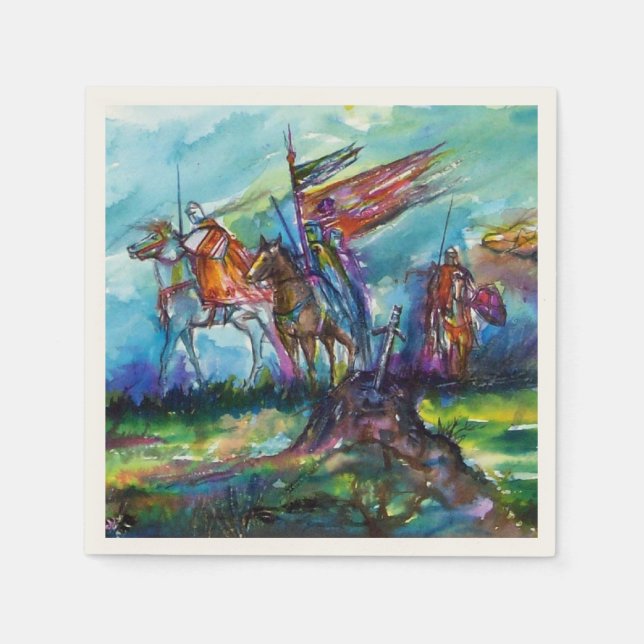RIDERS IN THE STORM NAPKINS (Front)