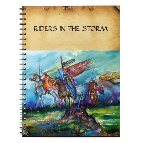 RIDERS IN THE STORM NOTEBOOK