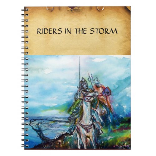 RIDERS IN THE STORM NOTEBOOK