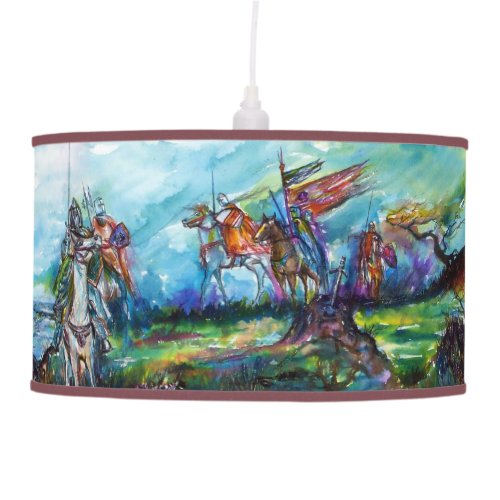 RIDERS IN THE STORM PENDANT LAMP