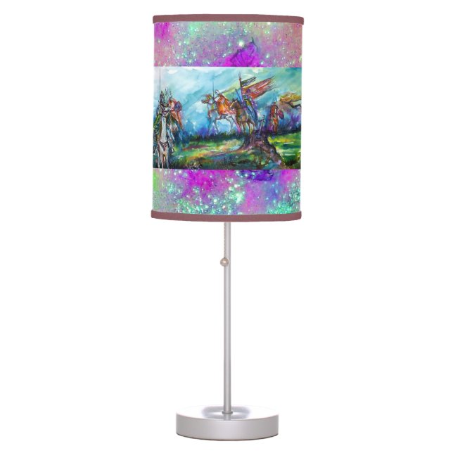 RIDERS IN THE STORM TABLE LAMP (Front)