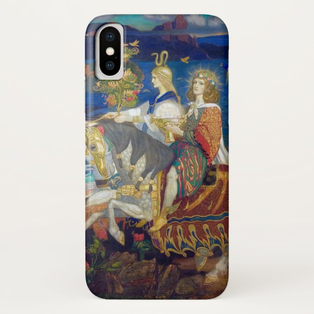 Riders of the Sidhe, c. 1911 by John Duncan Case-Mate iPhone Case (Back)