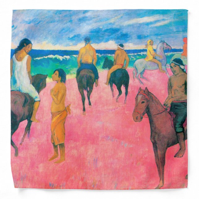 Riders on the Beach, Gauguin Bandana (Front)