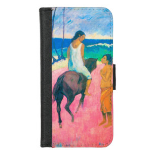 Riders on the Beach, Gauguin iPhone 8/7 Wallet Case
