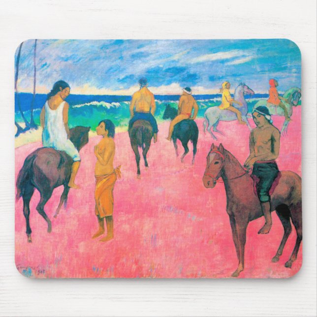 Riders on the Beach, Gauguin Mouse Pad (Front)