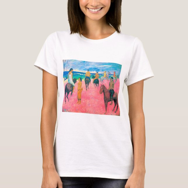 Riders on the Beach, Gauguin T-Shirt (Front)