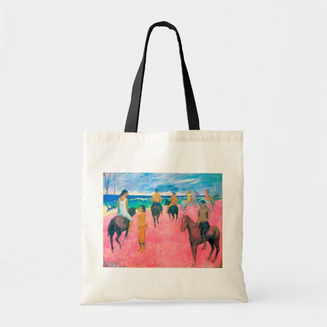 Riders on the Beach, Gauguin Tote Bag (Front)