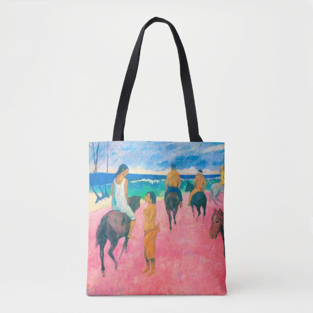 Riders on the Beach, Gauguin Tote Bag (Front)