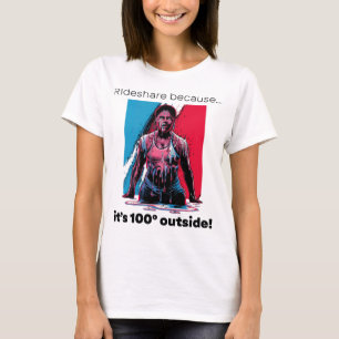RIDESHARE Ready Funny T-Shirt Rideshare because