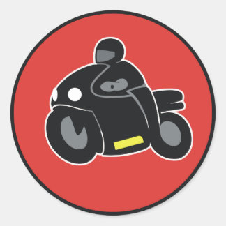 RideWith Classic Round Sticker