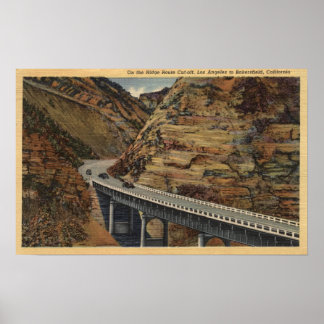 Ridge Route Cut-off, Going to Bakersfield Poster