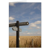 Ridgeway Path Sign Card (Front)