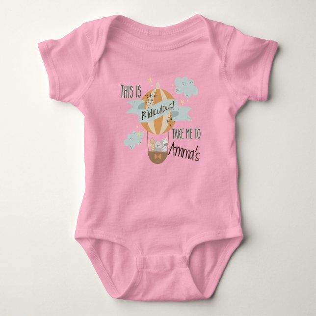 Ridiculous, Amma Baby Bodysuit (Front)