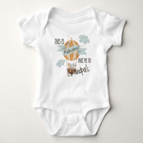 Ridiculous Grandpa Baby Bodysuit