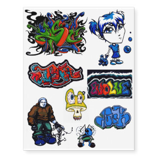 Ridiculous Temporary Tattoos