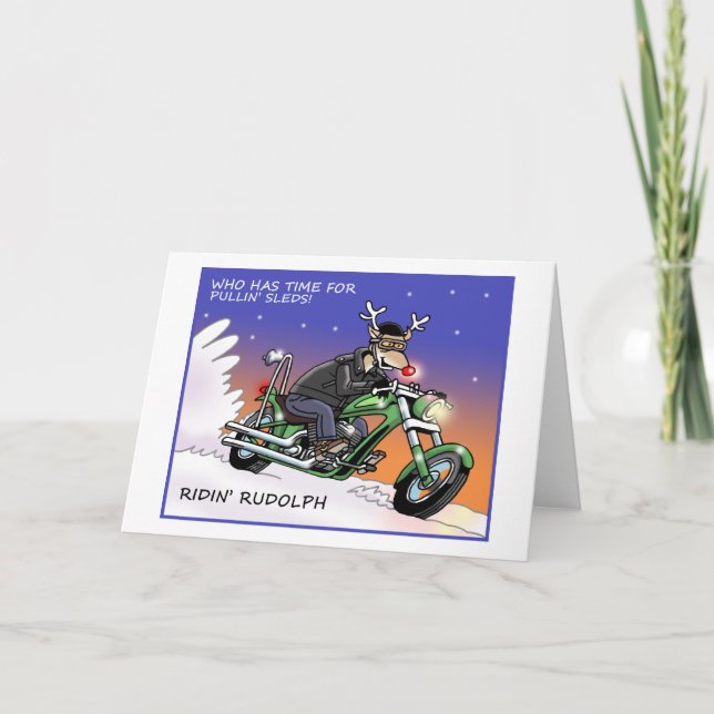 Ridin Christmas Card (Front)