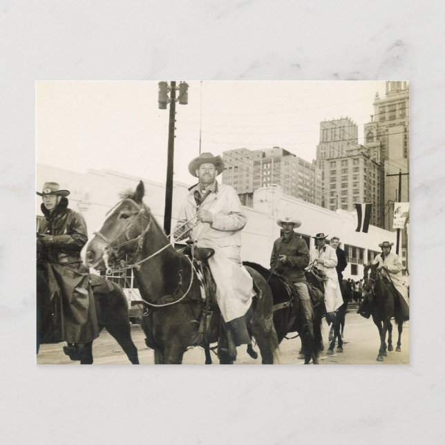 RIDIN' IN THE RAIN #50 POSTCARD (Front)