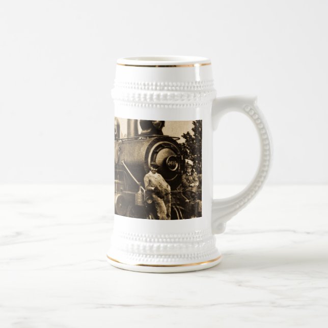 Ridin' that Train Beer Stein (Right)