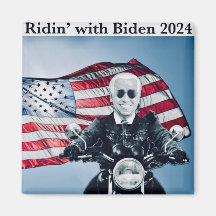 Ridin’ with Biden 2024 Magnet