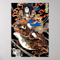 japanese toad art