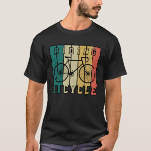 RIDING BICYCLE CYCLIST CYCLING BICYCLES TRIATHLON T-Shirt