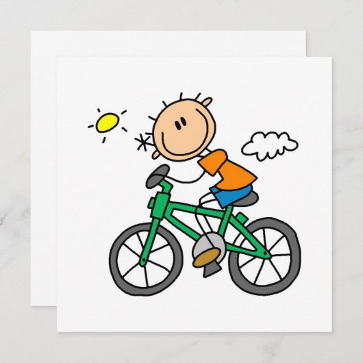 Riding Bicycle - Male (Front/Back)