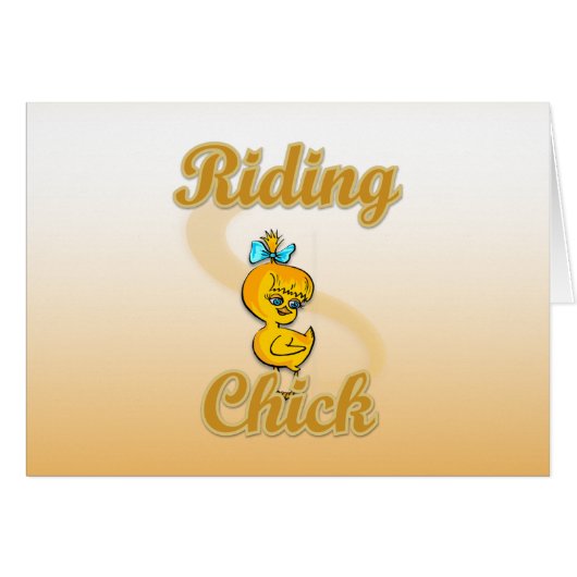Riding Chick (Front Horizontal)