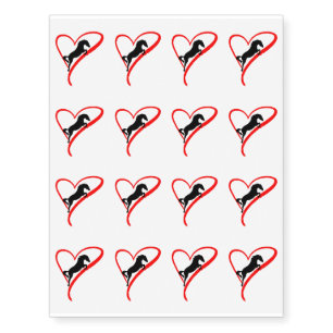 Riding Horse Lover Temporary Tattoos
