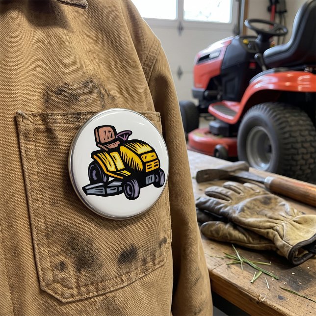 Riding Lawn Mower Button (Creator Uploaded)