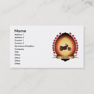 Riding Mandorla Business Card