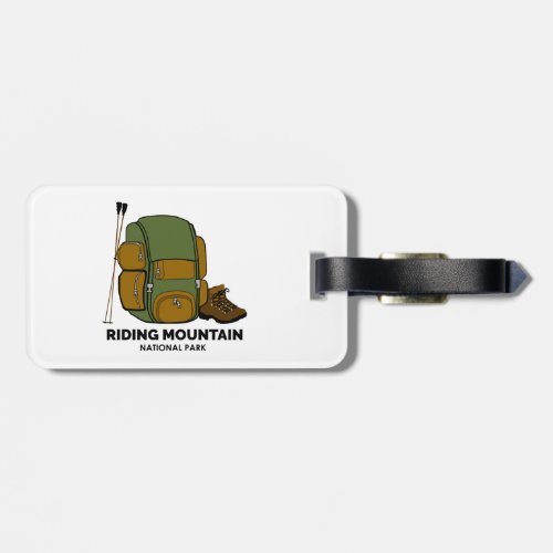 Riding Mountain National Park Backpack Luggage Tag