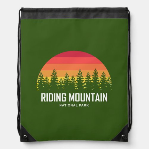 Riding Mountain National Park Drawstring Bag