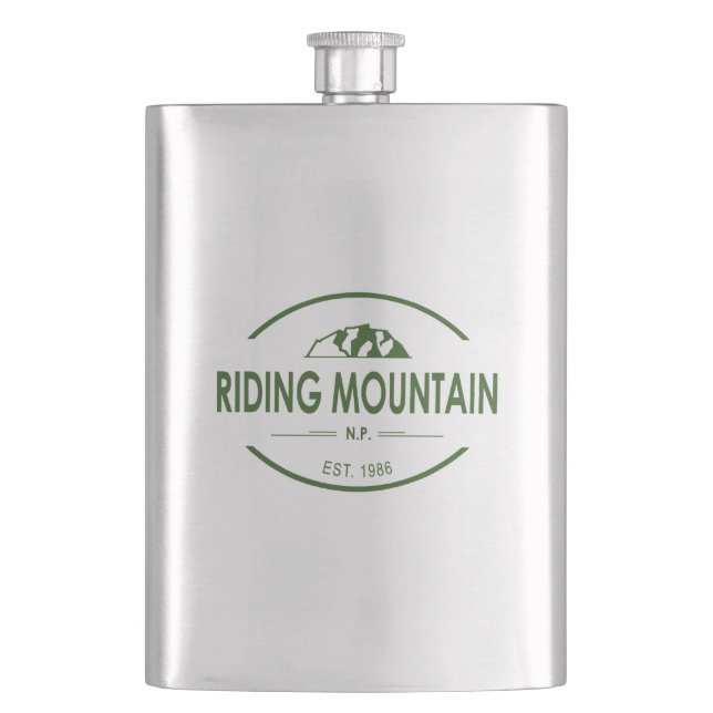 Riding Mountain National Park Flask (Front)