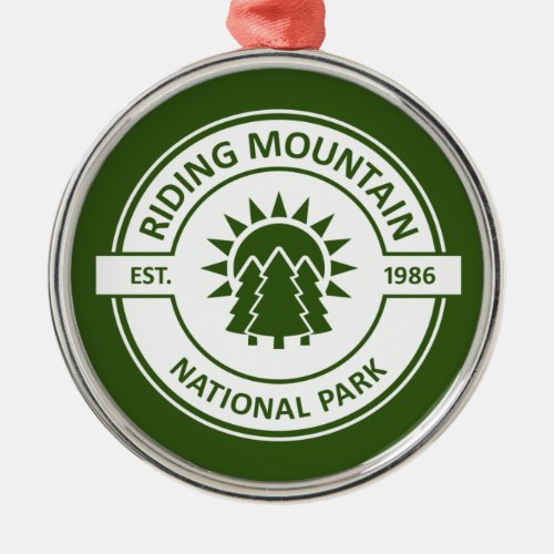 Riding Mountain National Park Metal Ornament