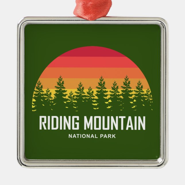 Riding Mountain National Park Metal Ornament (Front)