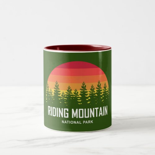 Riding Mountain National Park Two_Tone Coffee Mug