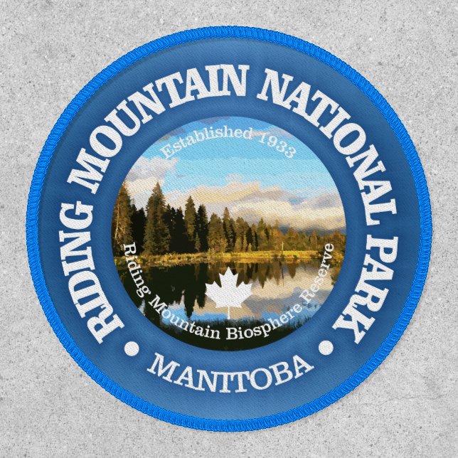 Riding Mountain NP Patch (Front)