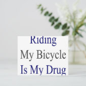 Riding My Bicycle Is My Drug (Standing Front)