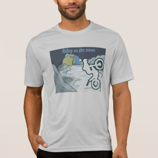 riding on the moon t-shirt