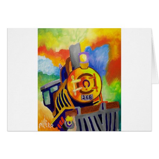 Riding That Train by Piliero Cards (Front Horizontal)