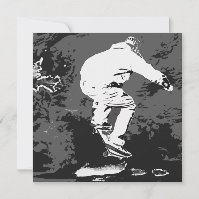 Riding the Storm- Skateboarder  (Front)