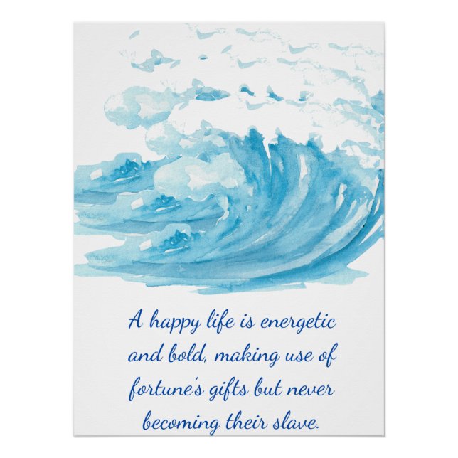 Riding the Waves of Fortune Poster (Front)