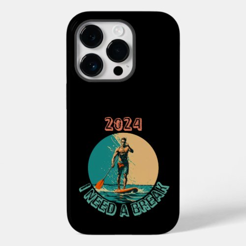 Riding the waves sup paddle board surfing edition Case_Mate iPhone 14 pro case