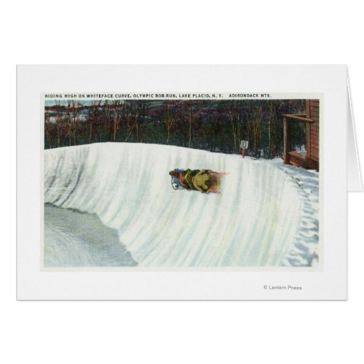Riding the Whiteface Curve Cards (Front Horizontal)