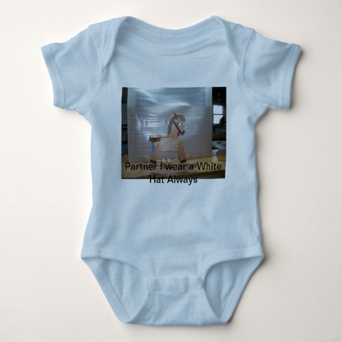 Riding the wind baby bodysuit