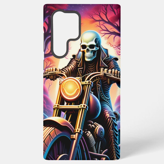 Riding through the interweaving branches samsung galaxy case (Back)